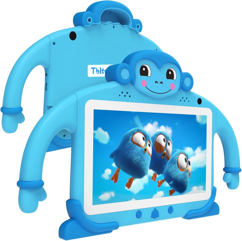 Tbltaca Kids Tablet 7 inch Tablet for Kids 3-7 32GB ROM Toddler Tablets with Youtube WiFi Case, Kids Android Tablets for Kids Toddlers Child Software Installed Parent Controls Lots of Content for Boys Girls - Image 1